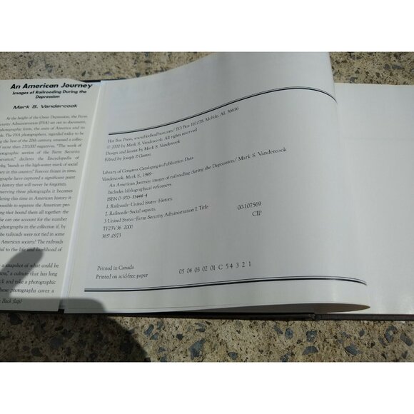 An American Journey: Images of Railroading During the Depression by Mark S.... - Picture 4 of 11